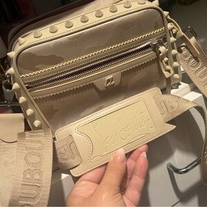 Christian Louboutin Tan Crossbody Bag